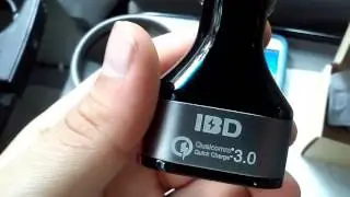 Review on Quick Charge 3.0 36W Dual Port USB Car Charger Adapter