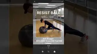 #FITPOINT #ResistBall&Band🔥🔥🔥#Canada #Calgary #Alberta #yyc #fitness #캘거리 #알버타 #卡尔加里 #shorts