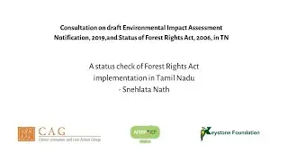 A status check of FRA implementation in Tamil Nadu