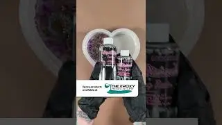 Heart-Shaped Resin Mold With Dried Flowers | The Epoxy Resin Store
