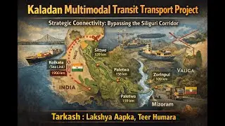 157. Kaladan- A Multimodal Transit Project bypassing siliguri Corridor