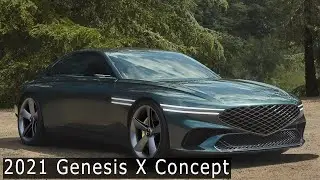 2021 Genesis X Concept || Design language of future Genesis EV models // World-premiere video