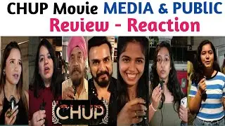 CHUP Movie Public And MEDIA Review | #Chup Movie Special Screening Public & Media Reaction