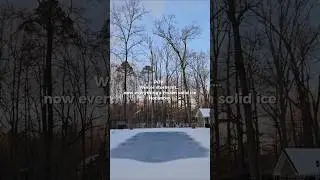 Winter Storm in the USA ❄️🧊 | Ice, Not Snow (Freezing Rain Explained)