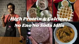 High Protein High Calcium Super Idlis #healthybreakfast #millets #vegan #veganrecipes #glutenfree 