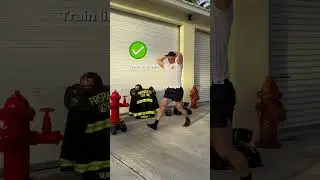 How to train like a firefighter #firefighter #fireman