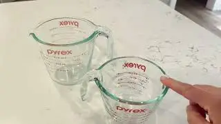 Pyrex Measuring Cup Set REVIEW - Perfect kitchen essentials