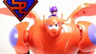 Big Hero 6 Deluxe Flying Baymax With Hiro Talking Action Figure Movie Toy Review