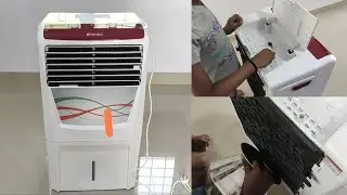 Sansui 37 L Air Cooler with ice chamber demo ( zephyr 37 )