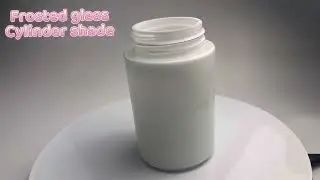 JX1178  Frosted Glass Cylinder Shade Replacement