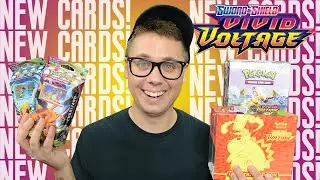 Pokemon TCG Vivid Voltage Elite Trainer Box, Theme Deck and Booster Box Opening!