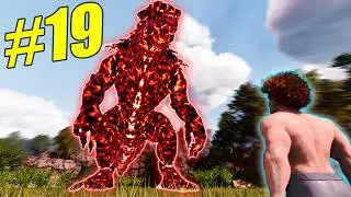 ARK Primal Nemesis #19 - DOMEI UM SUPER COLOSSUS VOLCANIC!!