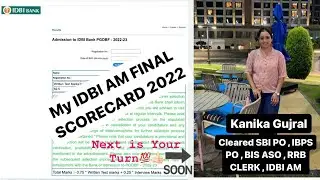 MY IDBI AM 2022 FINAL SCORECARD