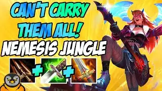 SOMETIMES HARD CARRY ISN'T ENOUGH! | NEMESIS JUNGLE | GM SMITE