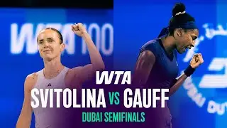 Elina Svitolina vs. Coco Gauff | 2026 Dubai Semifinals | WTA Match Highlights