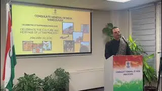 Uttar Pradesh Diwas 2026 # Consulate General of India #Foreign consulate#vancouver #British Columbia