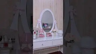 new vanity first look!! so excited to turn my room into vintage cottagecore coquette style!