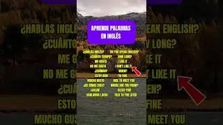 #inglesfacil #ingles #pronunciaemingles #englishlanguage #estadosunidos