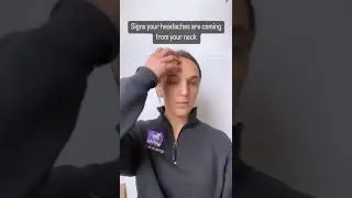 Is your headache coming from your neck?