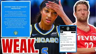 Chicago Sky Gives Angel Reese WEAK HALF GAME SUSPENSION while BLOCKING Dave Portnoy! WNBA is a JOKE!