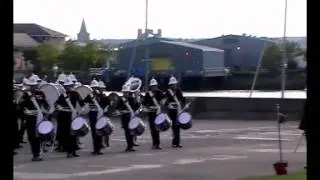 Royal Marines Band at Armed Forces Day Chatham 2011