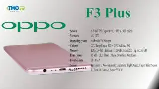 Oppo F3 Plus Price Latest, Full Specifications 2017