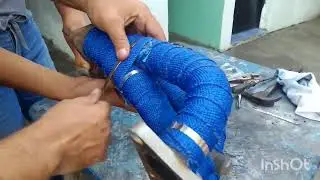 instalación de aislante de calor en heder y tubo de escape , al mejor estilo de nixon gomes . . . 😘