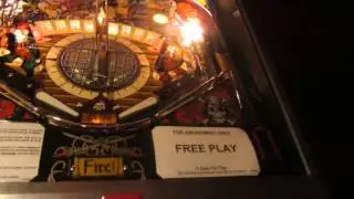 Bally BLACK ROSE Pinball Machine in Action