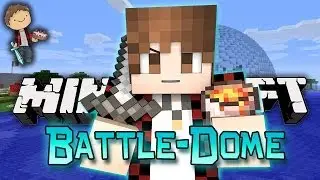 Minecraft: FUNNY BATTLE-DOME w/Mitch & Friends - WEIRDEST GAME EVER!