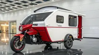 World&rsquo;s First Motorcycle Camper Hybrid Will Blow Your Mind!