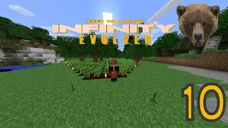 Minecraft: FTB Infinity Evolved EP 10 -  TREE FARM!!!