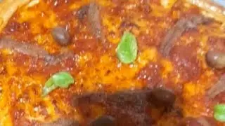 بيتزا   إيطالية بلمسات تونسية  بنة بنة على بنة