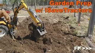 Garden Prep with iSaveTractors Garden Tractor Loaders and Backhoes