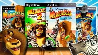 Me pasé TODOS los juegos de MADAGASCAR para PLAYSTATION para encontrar EL MEJOR