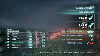 Batman: Arkham Knight Cauldron Speedway TT Former World Record in 45.19! 20 Rival Points