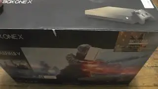 Распаковка и обзор новой Xbox One X Gold Rush Special Edition Battlefield