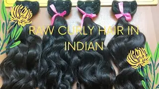RAW CURLY HAIR | CURLY INDIAN HAIR | ADORABLE HAIR SUPPLIERS