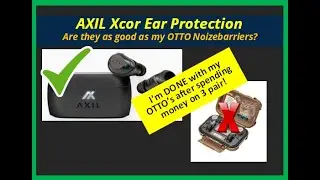 AXIL XCOR Hearing Protection for PRS