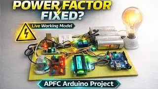Automatic Power Factor Correction Using Arduino | APFC Final Year Electrical Engineering Project