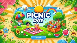 Picnic Day | Fun Hindi Poem for Kids#PicnicDayPoem #EducationalPoem #KidsLearning #FunForKids