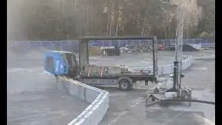Hardstaff Barriers Limited - PAS 68 Multibloc crash test