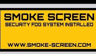 Concept Smoke Screen Sentinel S55 test with 2 way down firing nozzel