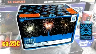 ARGENTO - COBALT 🎆| 40 Schuss 500 Gramm💥