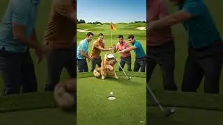Meow CEO at Golf club || Weekend Plans || Veo 3 || #cat #ai #kidsvideo