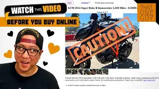 Buying a motorcycle ONLINE? | What you need to know FIRST!