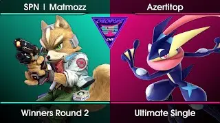 Poubelle weekly #118 - Matmozz (Fox) Vs. Azertitop (Greninja) SSBU Ultimate Tournament