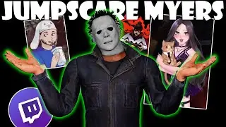 «Меня нелегко напугать, но ты меня ДЕЙСТВИТЕЛЬНО поймал!» — Jumpscare Myers против TTV! | Dead By...