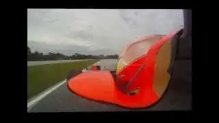 Liam Kenney on track at Palm Beach International Raceway