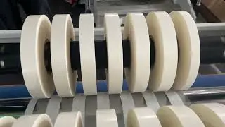 HFQB-1600W surface slitter rewinder slit 30gsm silicone paper with 300mpm Speed