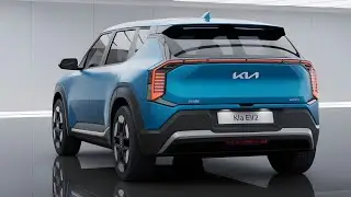 Концепт Kia EV2 2026 года: первый взгляд, осмотр и обзор интерьера. Самый маленький электровнедор...